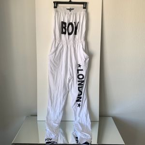 Boy London Black White Relax Jumpsuit Romper